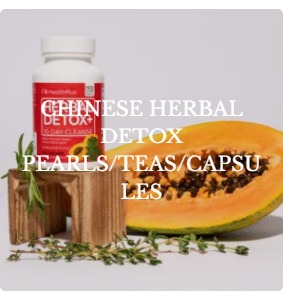 CHINESE HERBAL DETOX PEARLS/TEAS/CAPSULES
