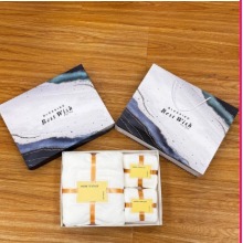 3IN1 FLUFFY WATER ABSORBENT TOWEL IN A FANCY BOX&BAG (Exactly home textile brand) cotton***VERY FULL AND FLUFFY