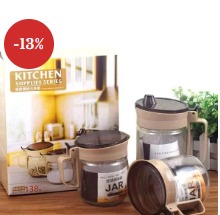 (ON SALES) 2PC SPICE CUP AND 1 OIL STORAGE/DISPENSER BOTTLE