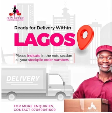 READY FOR DELIVERY WITHIN LAGOS (Use this when you are not shopping again but want us to send out all your stockpile orders)